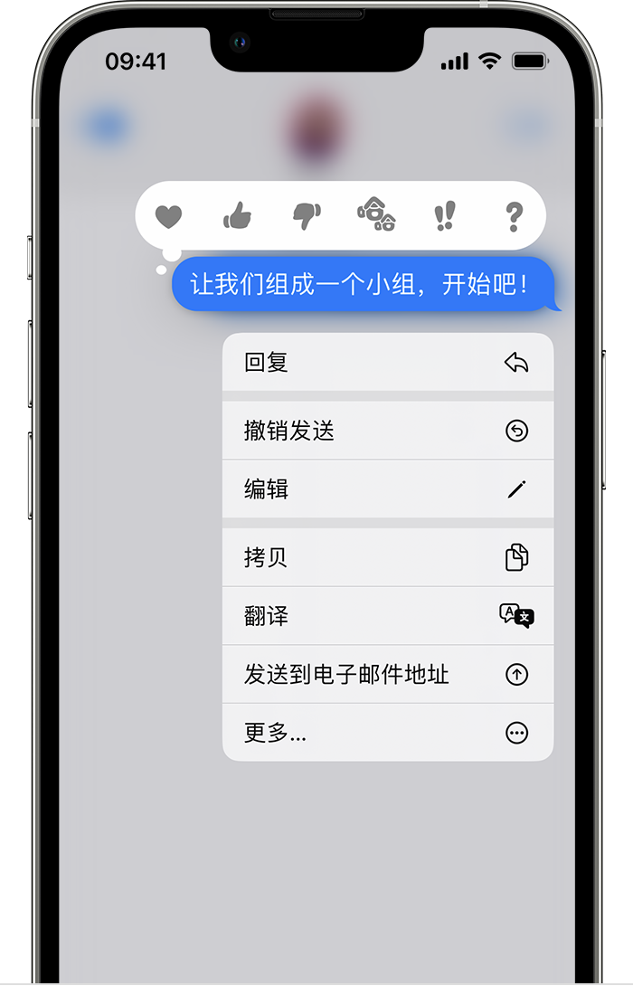 高昌苹果手机维修分享iPhone 信息发送后多长时间内可以撤回或编辑 